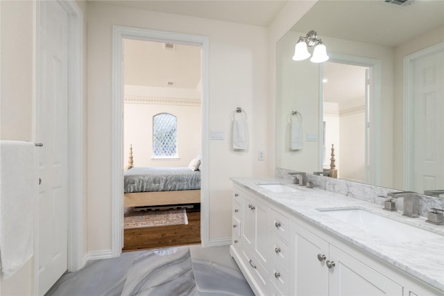 6608 Terrace Mill Ln, Plano, TX 75024 - full bath featuring double vanity and ensuite bathroom