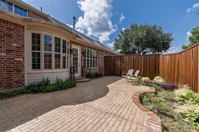 6608 Terrace Mill Ln, Plano, TX 75024 - view of patio / terrace featuring entry steps