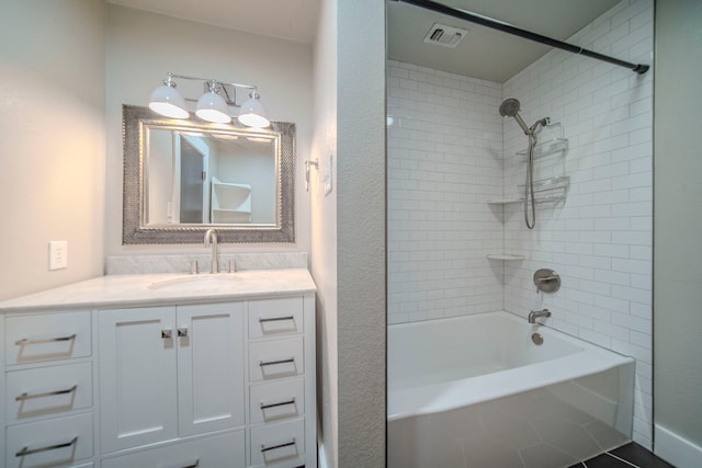 5209 Cordova Ave, Fort Worth, TX 76132 - full bath featuring vanity and shower / bath combination