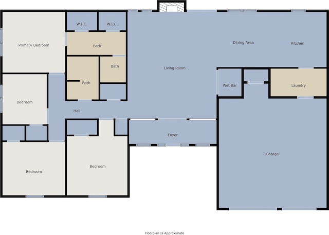 5209 Cordova Ave, Fort Worth, TX 76132 - view of room layout