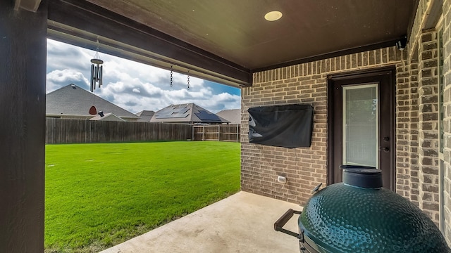 602 Franklin Ln, Lavon, TX 75166 - fenced backyard featuring a patio area
