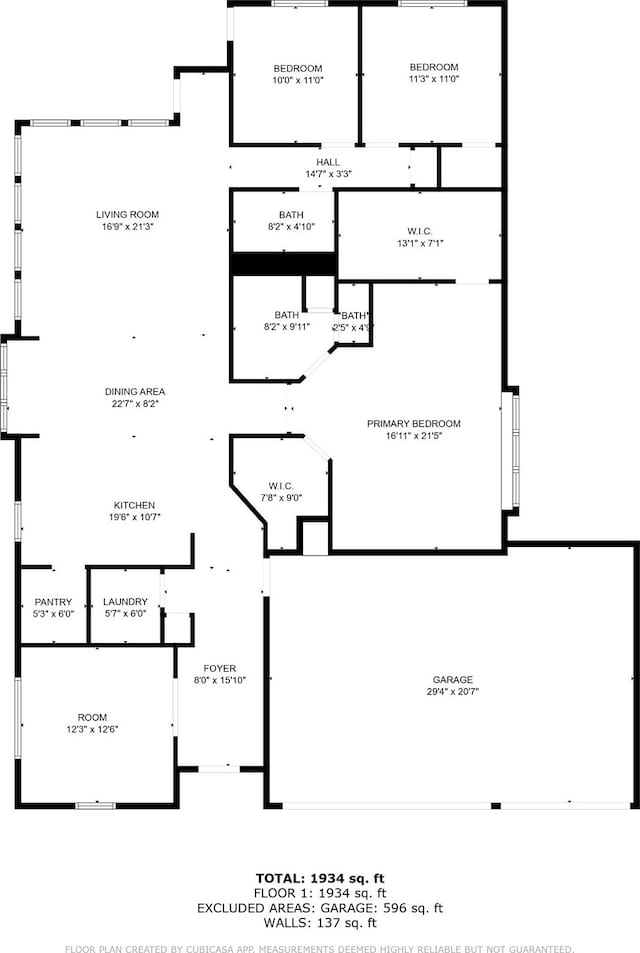 602 Franklin Ln, Lavon, TX 75166 - view of floor plan / room layout