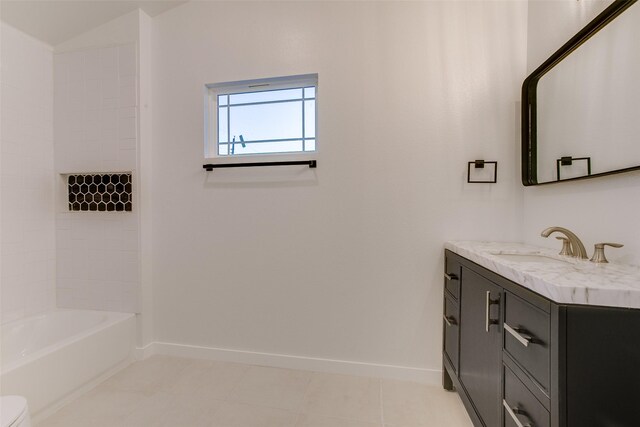 431 S Locust St, Mesquite, TX 75149 - full bathroom featuring vanity and shower / bath combination
