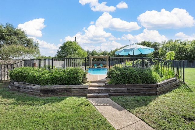 705 Tahoe Trail Dr, Hewitt, TX 76643 - view of swimming pool with a fenced backyard