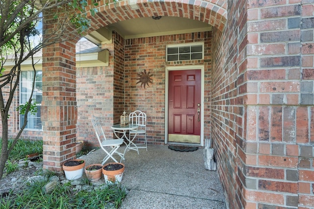 705 Tahoe Trail Dr, Hewitt, TX 76643 - doorway to property featuring brick siding