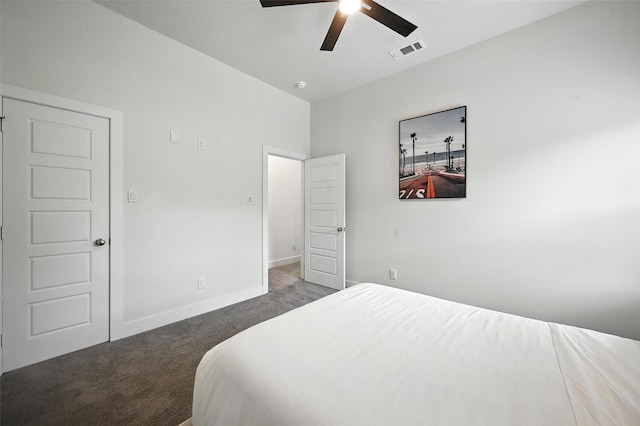 1338 E Kiest Blvd, Dallas, TX 75216 - bedroom with carpet floors and ceiling fan