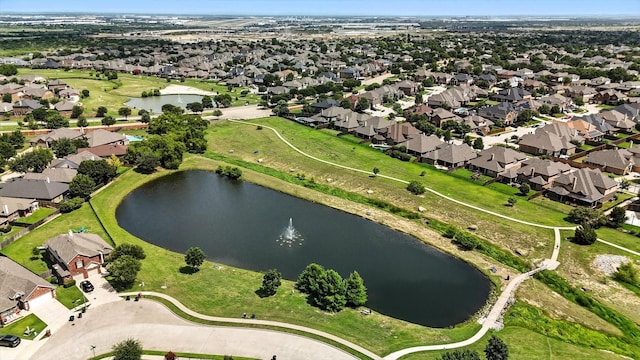 11412 Grapeleaf Dr, Fort Worth, TX 76244 - aerial view of property and surrounding area with nearby suburban area and a nearby body of water