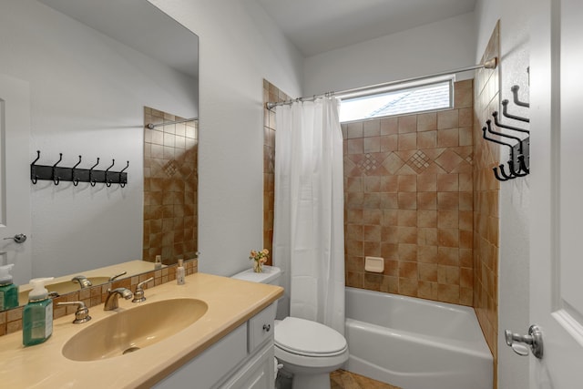 2248 Forest Hollow Park, Dallas, TX 75228 - full bathroom with vanity and shower / tub combo with curtain