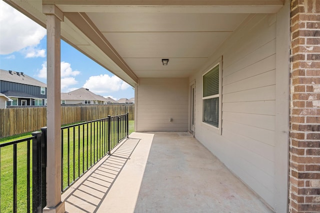 3217 Beutel Rd, Lorena, TX 76655 - view of patio / terrace with a residential view