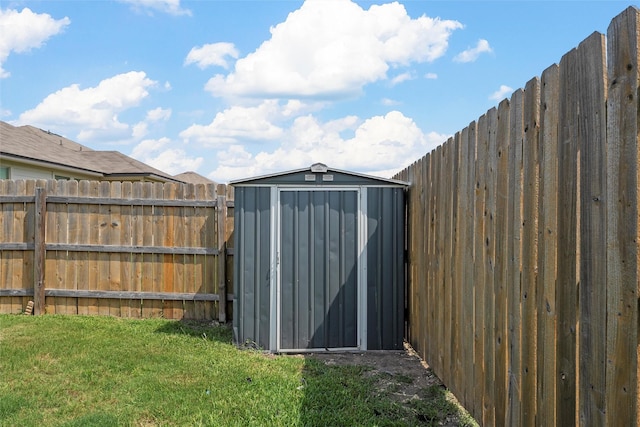 3217 Beutel Rd, Lorena, TX 76655 - view of shed with a fenced backyard