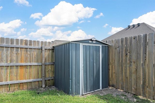3217 Beutel Rd, Lorena, TX 76655 - view of shed with a fenced backyard