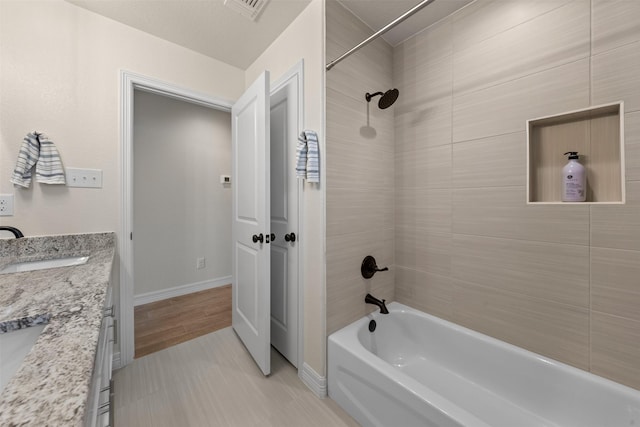 6105 Parma Ln, Temple, TX 76502 - full bath with tub / shower combination and vanity