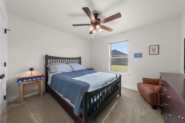 6105 Parma Ln, Temple, TX 76502 - bedroom featuring carpet flooring and ceiling fan
