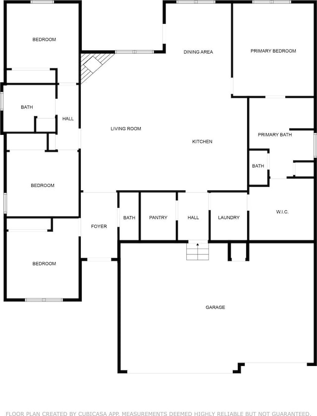 6105 Parma Ln, Temple, TX 76502 - view of property floor plan