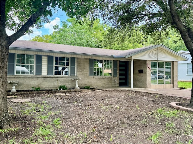 3633 Flamingo Way, Mesquite, TX 75150 - ranch-style house featuring brick siding
