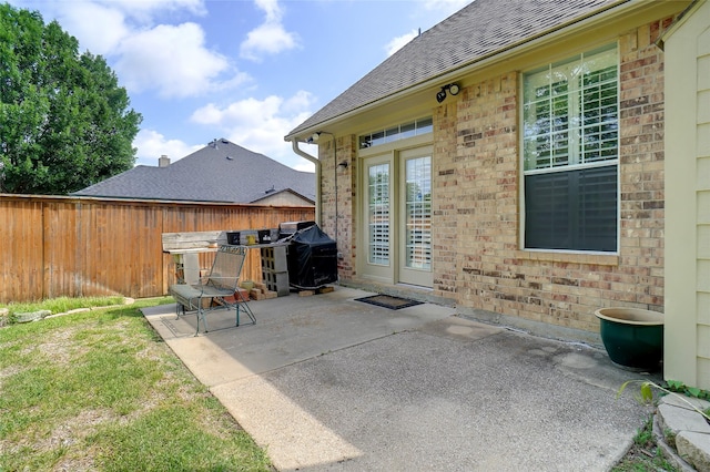 448 Shade Tree Cir, Hurst, TX 76054 - view of patio / terrace with area for grilling