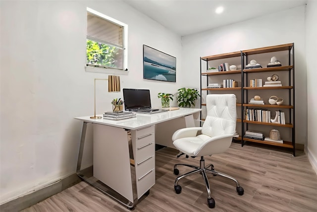 2023 Windchime Dr, Dallas, TX 75224 - office with light wood-style floors