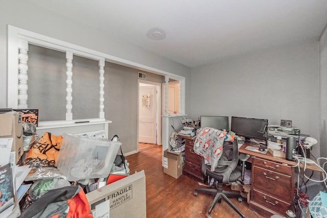 1106 Sunnyvale Dr, Arlington, TX 76010 - office space with wood finished floors