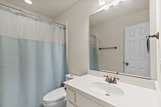 931 N Birdsong Dr, Allen, TX 75013 - full bathroom featuring vanity, curtained shower, and a textured wall