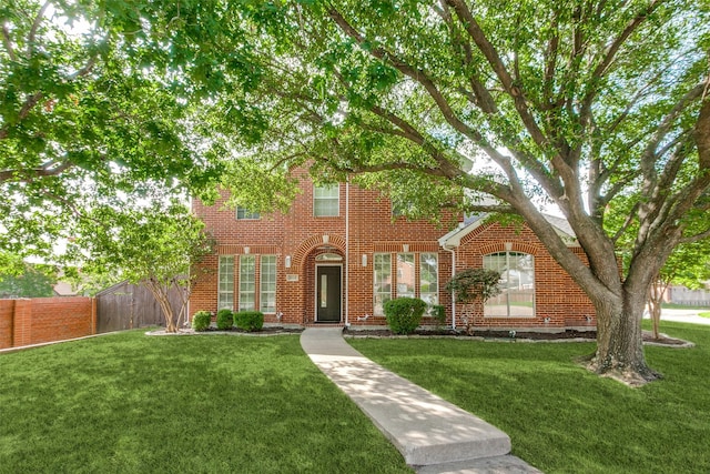 3214 Blair Oak Dr, Rowlett, TX 75089 - view of front of home with brick siding