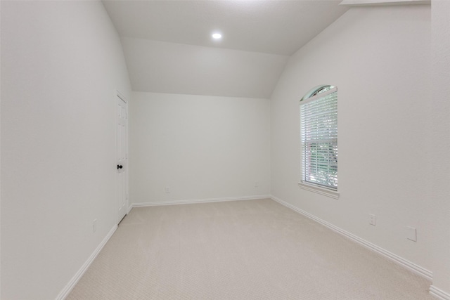 3214 Blair Oak Dr, Rowlett, TX 75089 - bonus room featuring vaulted ceiling and light colored carpet