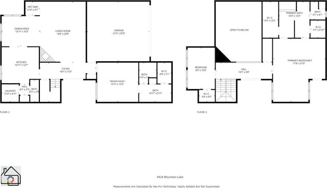 9424 Mountain Lk, Fort Worth, TX 76179 - view of room layout