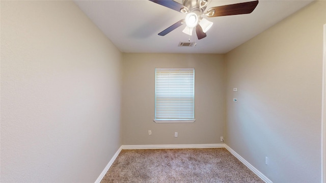 615 Royal Crest Dr, Mesquite, TX 75149 - empty room featuring carpet flooring and a ceiling fan