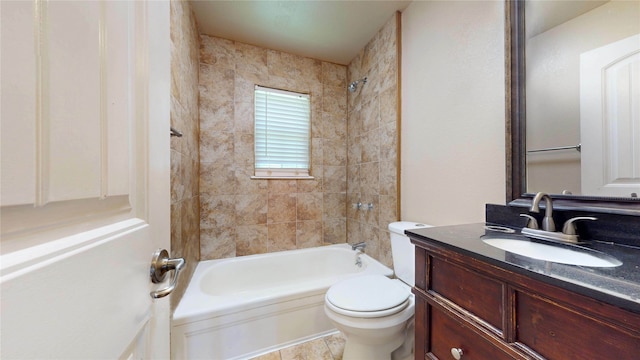 615 Royal Crest Dr, Mesquite, TX 75149 - full bathroom featuring vanity and bathtub / shower combination