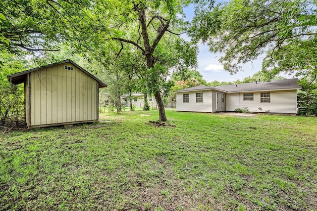 5120 Nadine Dr, Haltom City, TX 76117 - view of yard with a shed