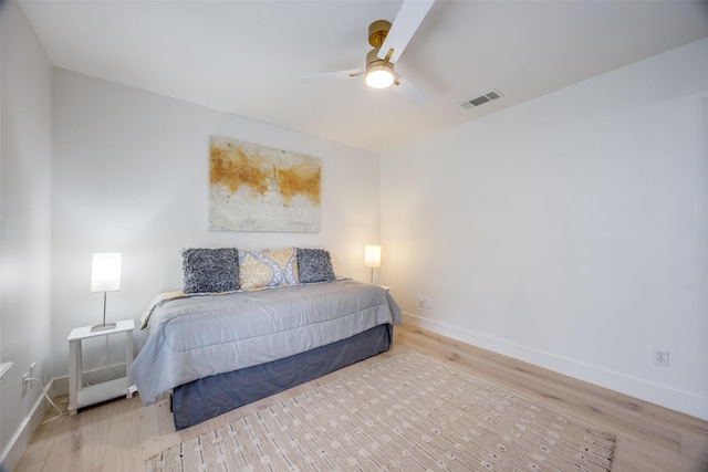 2308 Auburn Ct, Sherman, TX 75092 - bedroom with wood finished floors and ceiling fan