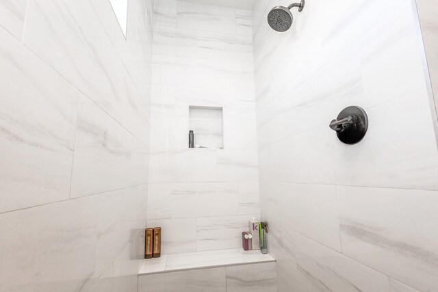 9209 Old Stoney Rd, Ponder, TX 76259 - full bath with a tile shower