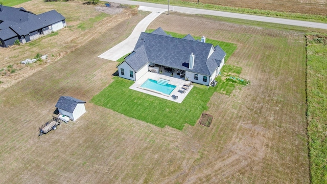 9209 Old Stoney Rd, Ponder, TX 76259 - view of subject property featuring a pool area