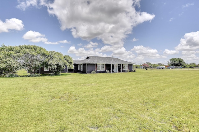 351 Marion Rd, Venus, TX 76084 - view of front of home featuring a front lawn