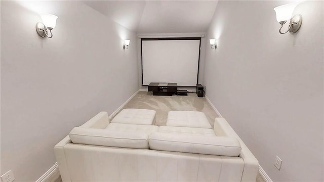 1320 Ponca St, Carrollton, TX 75010 - carpeted home theater with baseboards