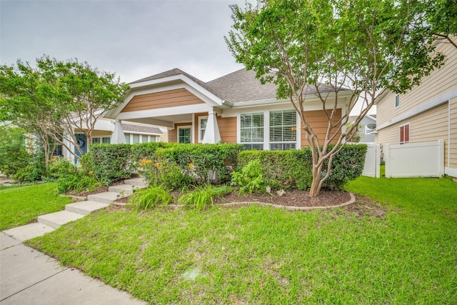 9032 Eagle Dr, Providence Village, TX 76227 - view of front of home with a shingled roof