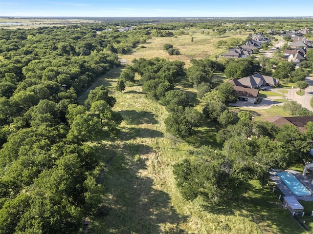 3014 Preston Club Dr, Sherman, TX 75092 - aerial view of property and surrounding area featuring a heavily wooded area