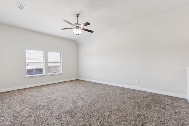913 Parkside Dr, Argyle, TX 76226 - carpeted empty room featuring a ceiling fan and baseboards