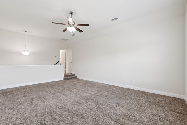913 Parkside Dr, Argyle, TX 76226 - unfurnished room featuring carpet flooring and ceiling fan