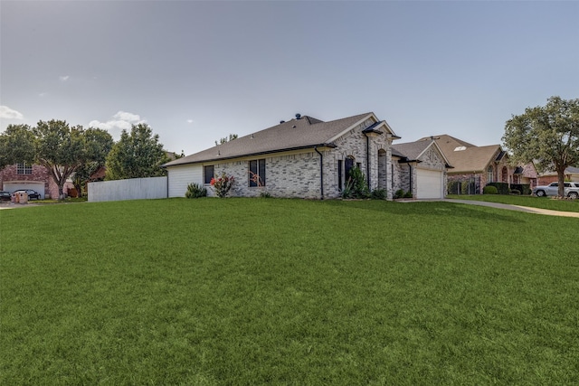 6414 Seaford Rd, Arlington, TX 76001 - view of front facade with driveway and a garage