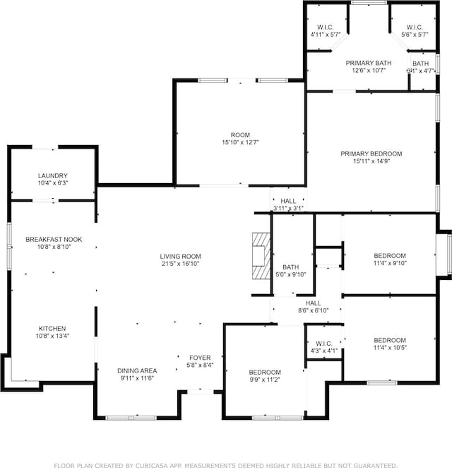 8301 Concord Dr, Rowlett, TX 75089 - view of floor plan / room layout