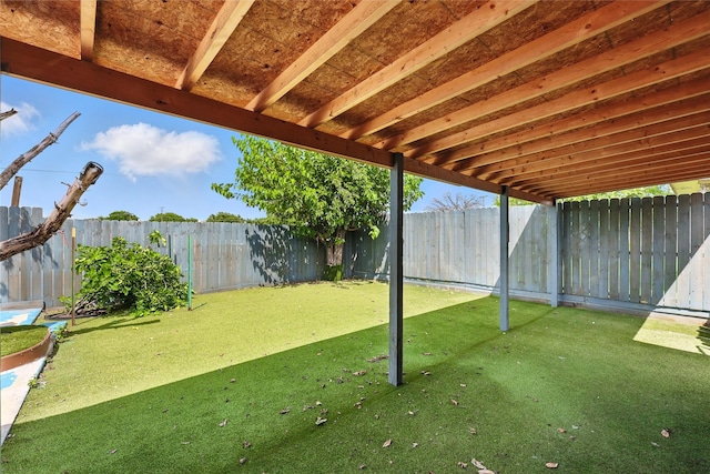 8301 Concord Dr, Rowlett, TX 75089 - view of fenced backyard