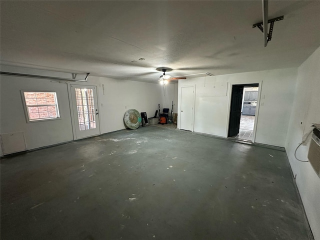 8301 Concord Dr, Rowlett, TX 75089 - garage featuring ceiling fan