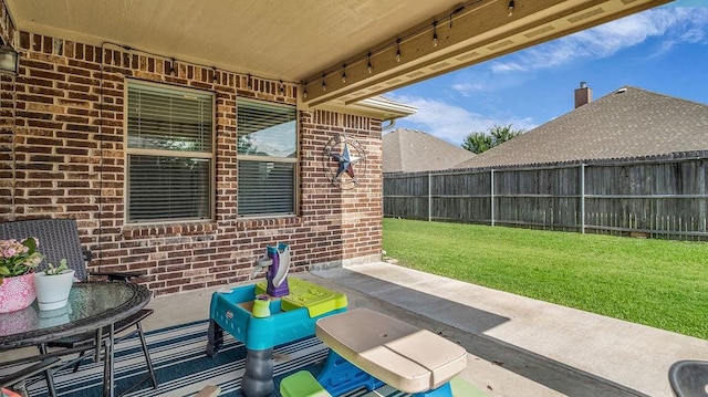 3513 Holly Rd, Melissa, TX 75454 - view of patio / terrace