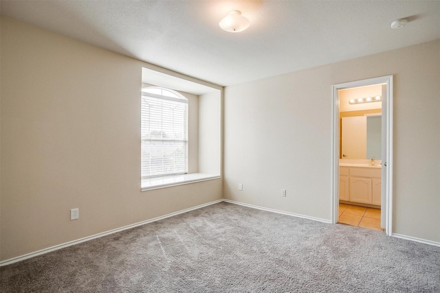 5831 Melanie Ct, Fort Worth, TX 76131 - unfurnished bedroom with light carpet and ensuite bath