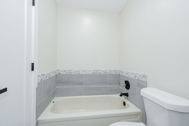 3733 Magnolia Dr, Grand Prairie, TX 75052 - full bathroom featuring toilet and a bath