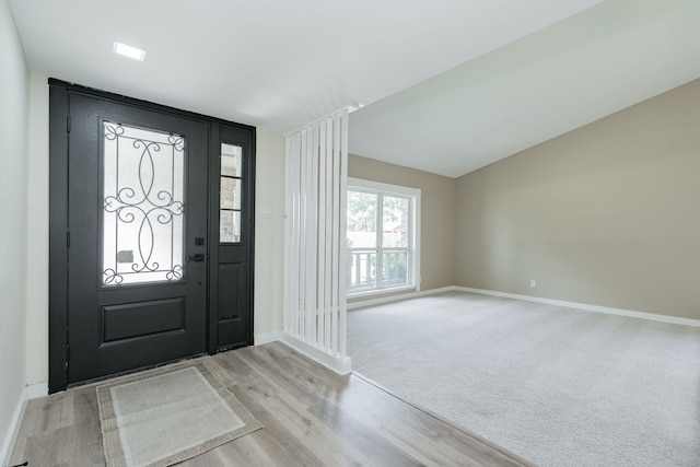 3733 Magnolia Dr, Grand Prairie, TX 75052 - entrance foyer with baseboards and light wood-style floors
