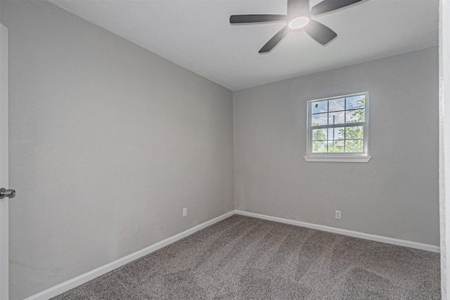 5307 Kelly Elliott, Arlington, TX 76017 - empty room featuring carpet and a ceiling fan