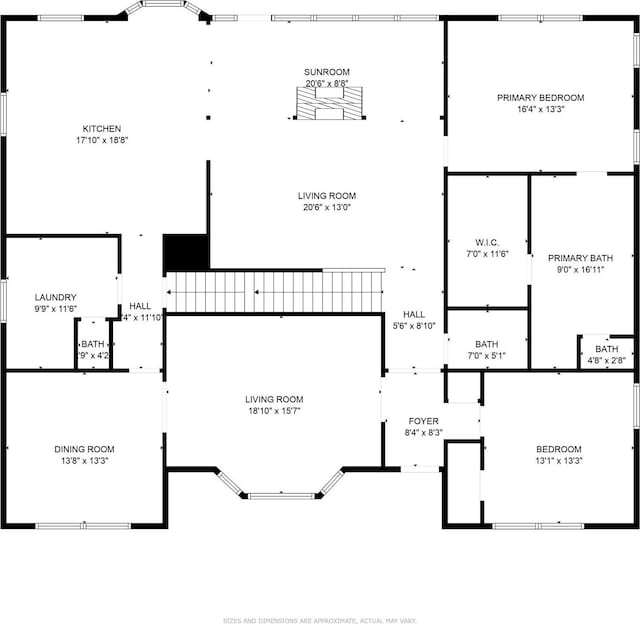 208 Rockwood Park Dr, Fort Worth, TX 76107 - view of floor plan / room layout