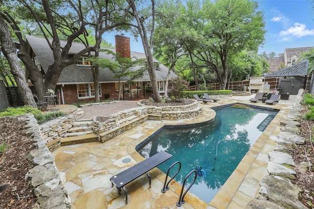 208 Rockwood Park Dr, Fort Worth, TX 76107 - view of pool with a patio