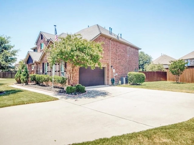 301 Komron Ct, Prosper, TX 75078 - view of front of house featuring brick siding and concrete driveway